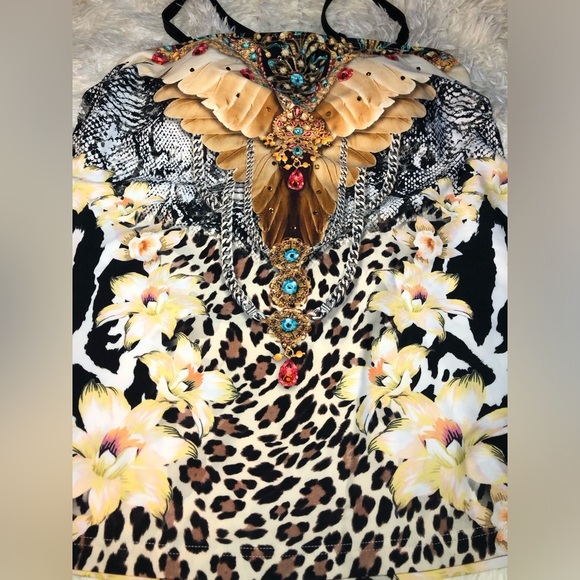 ✨VENUS Animal print Tankini with Graphic Embellishments✨ - Picture 7 of 16